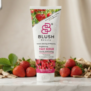 Blush Beauty Strawberry Brightening Face Scrub | 200ml